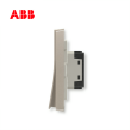 轩致系列三位单控开关 16AX, 折边, 朝霞金, AF123-PG;10183500